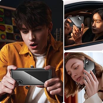 SIM確認のみ済　Xperia10VI　ケースフィルム装着 Amazon.co.jp: SONY Xperia 10 VI ケース【ガラスフィルム付き